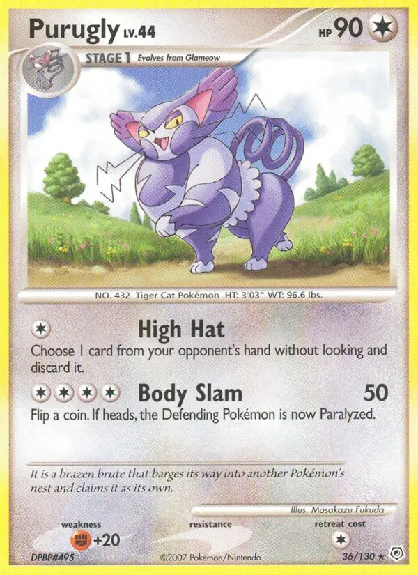 Purugly, 36/130