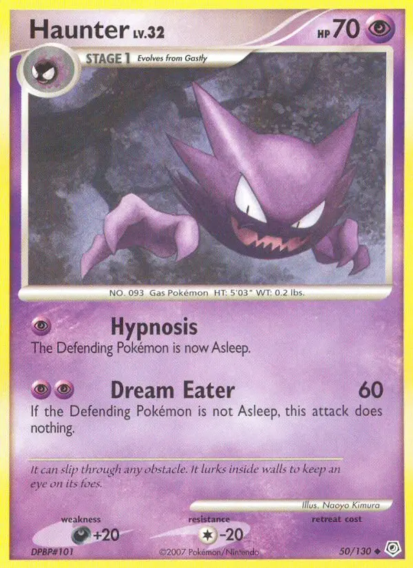 Haunter, 50/130