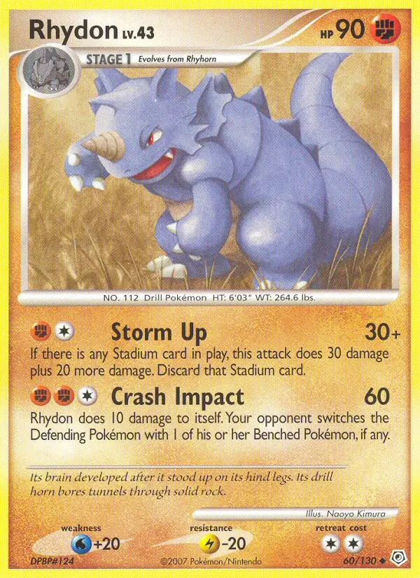 Rhydon, 60/130