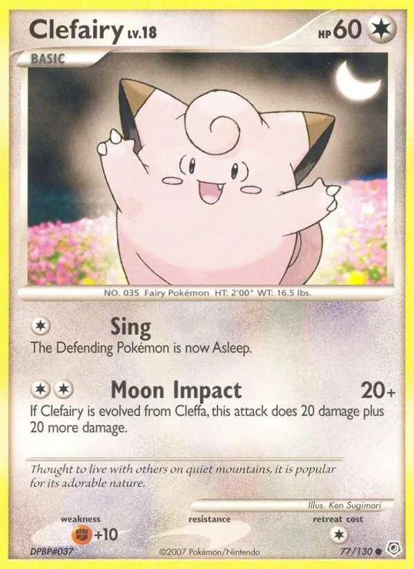 Clefairy, 77/130