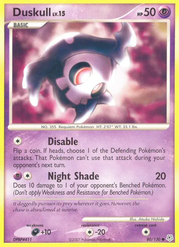Duskull, 80/130