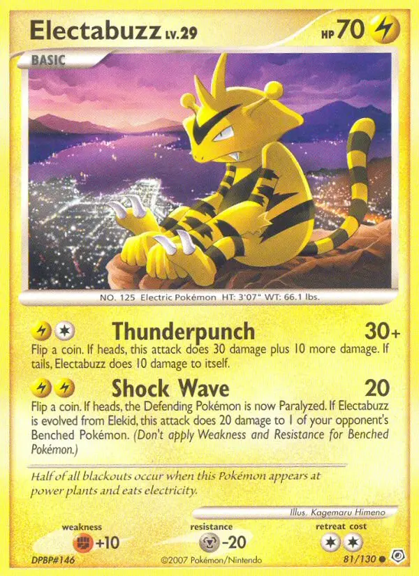 Electabuzz, 81/130