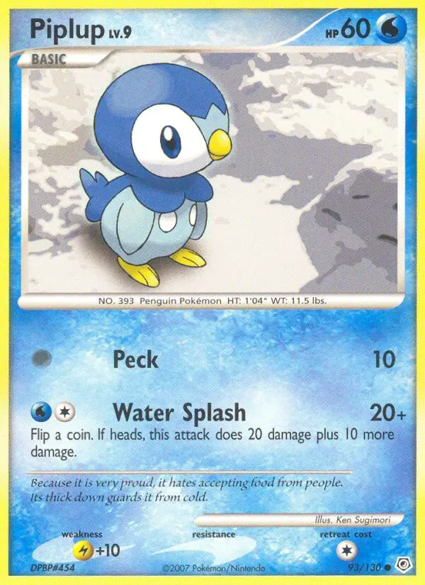Piplup, 93/130
