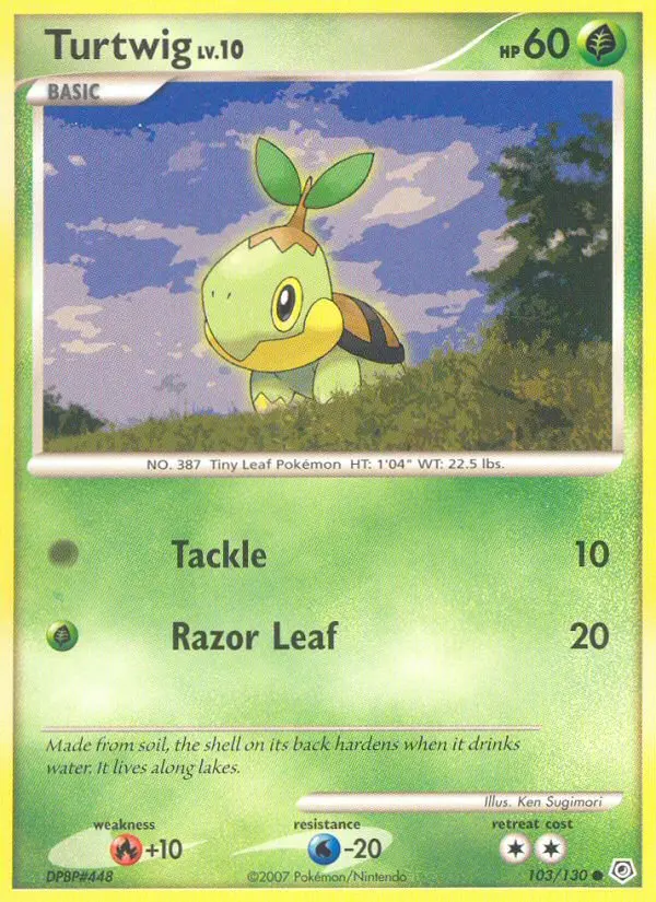 Turtwig, 103/130