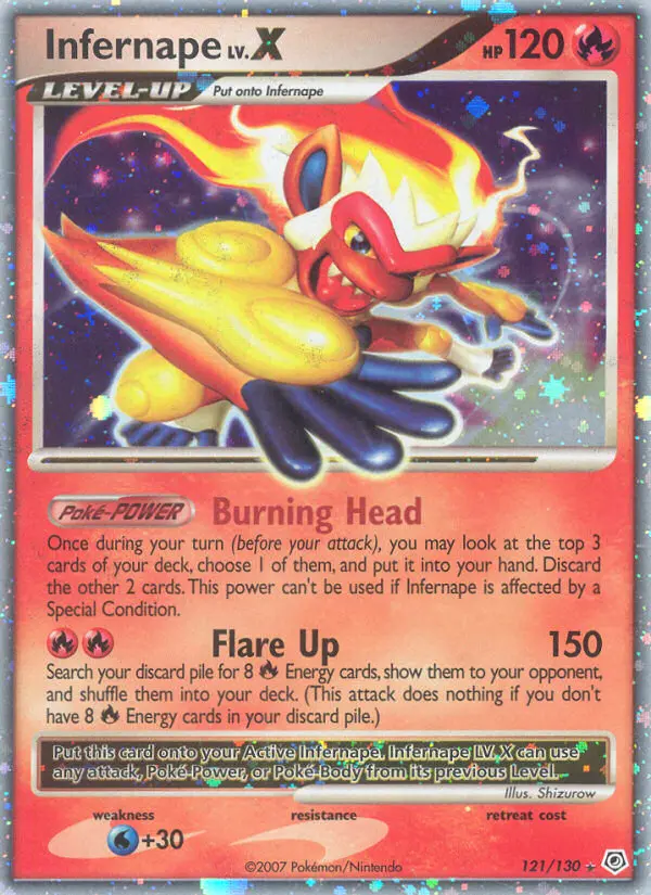 Infernape, 121/130