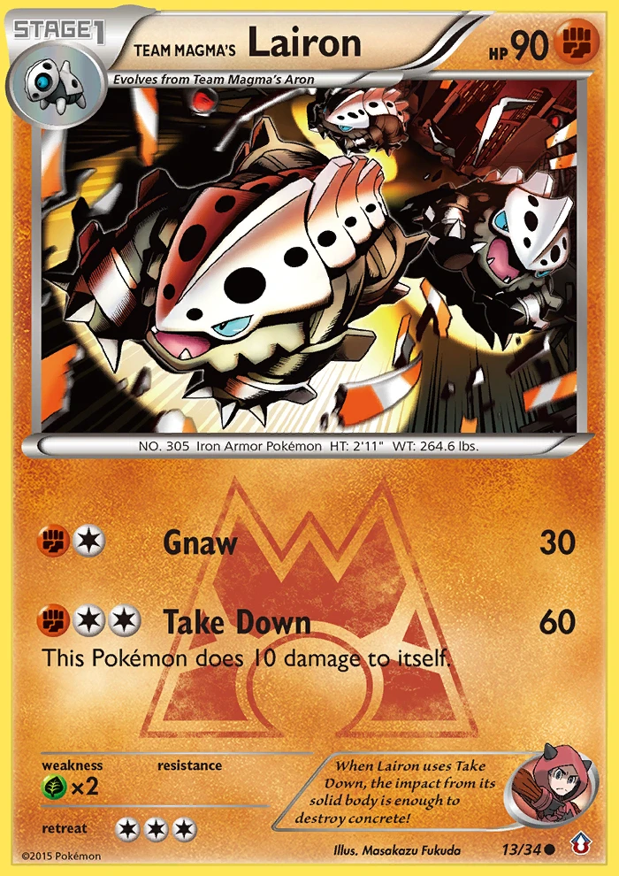 Team Magma's Lairon, 013/034