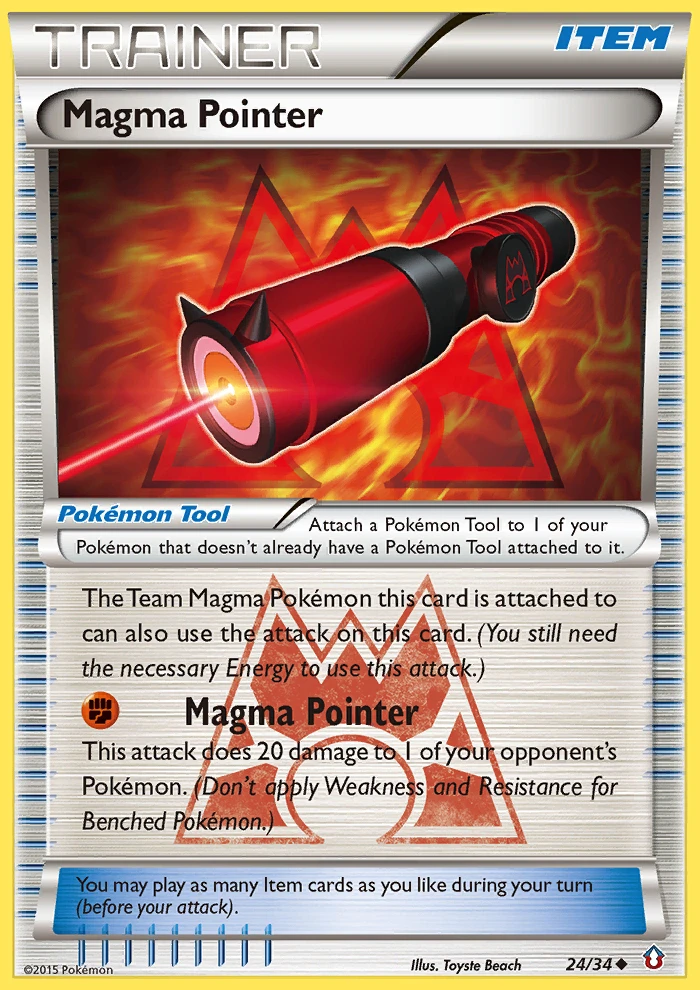Magma Pointer, 024/034
