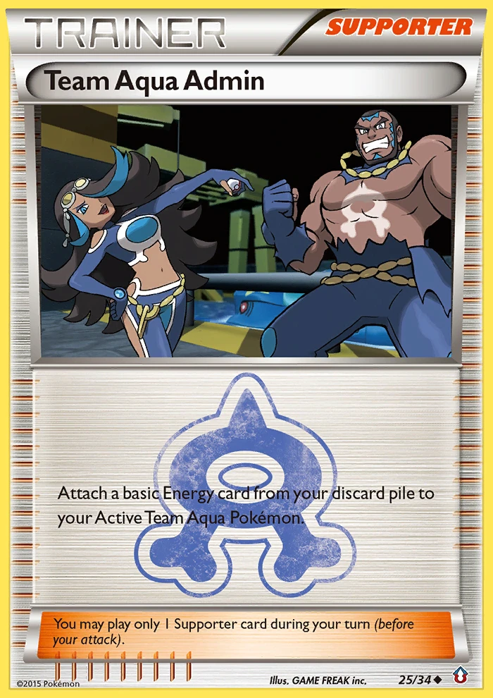 Team Aqua Admin, 025/034