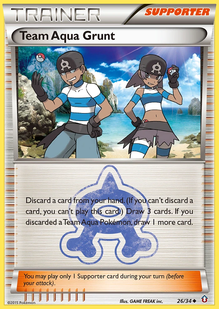 Team Aqua Grunt, 026/034