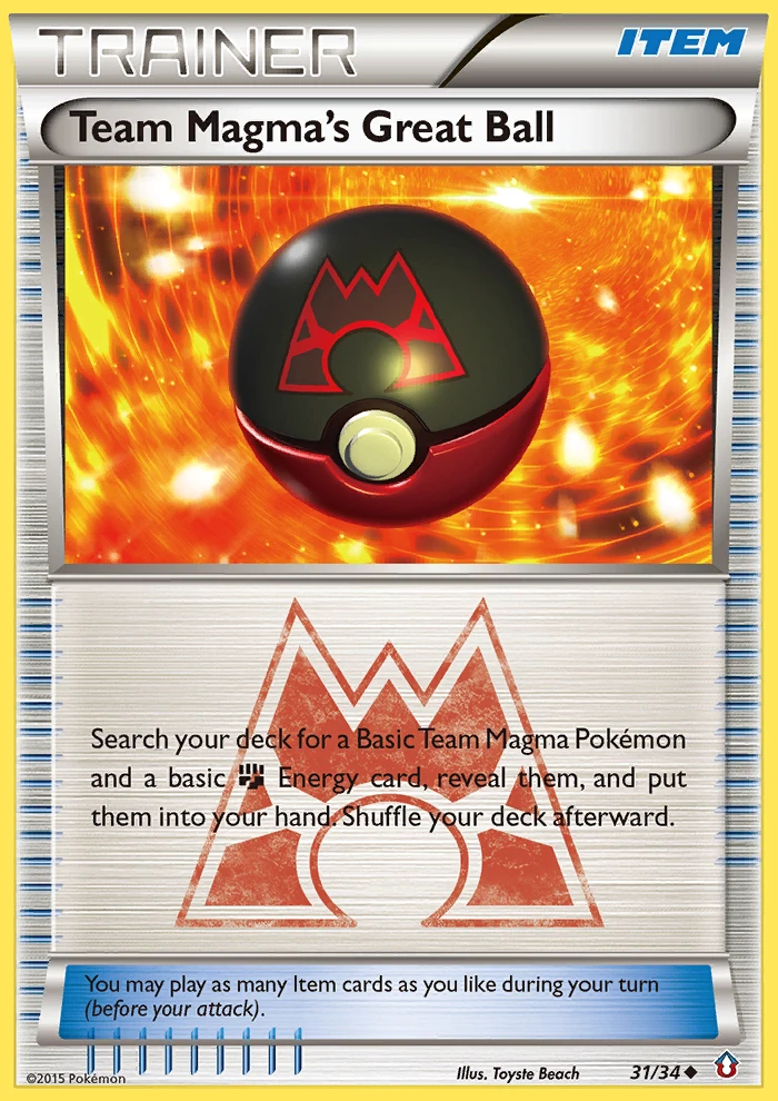 Team Magma's Great Ball, 031/034