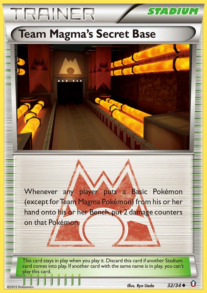 Team Magma's Secret Base, 032/034