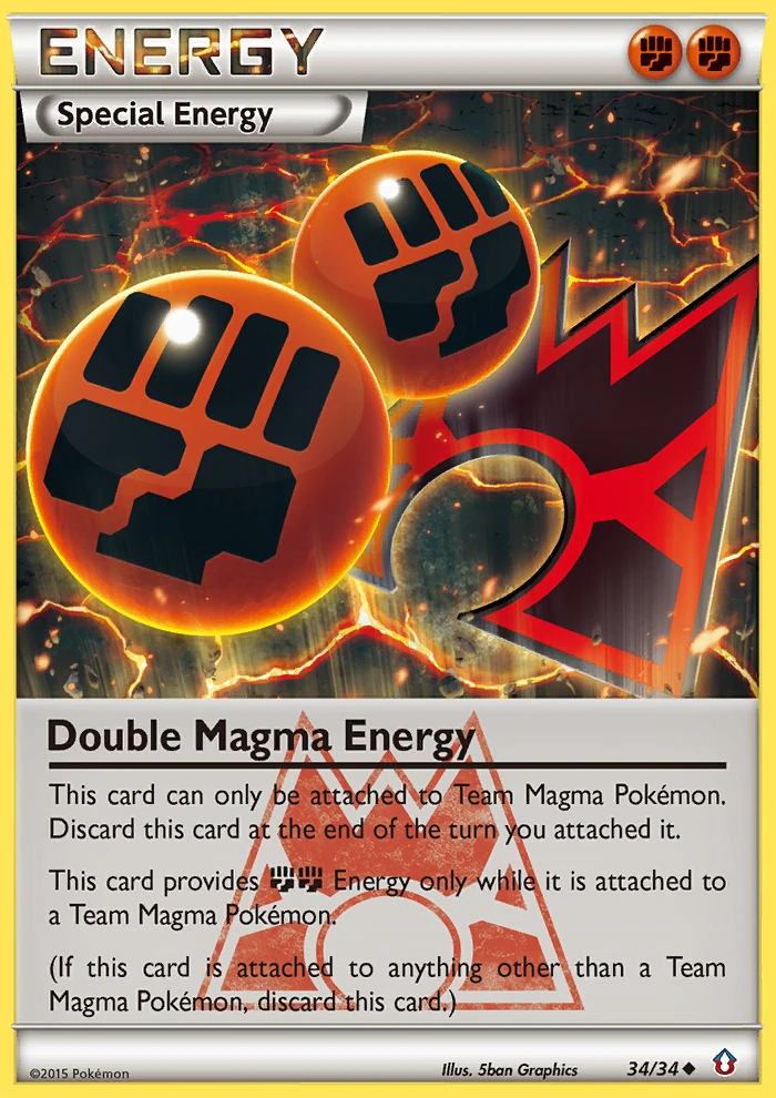 Double Magma Energy, 034/034