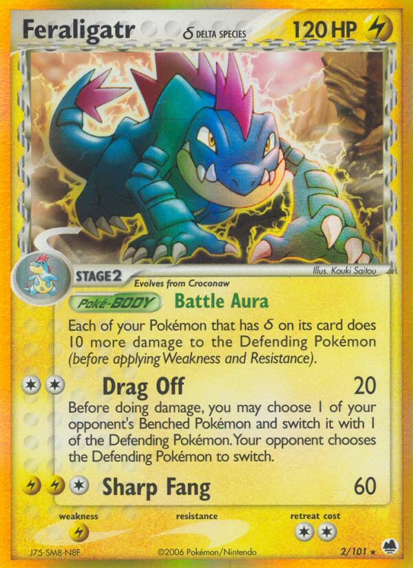 Feraligatr δ, 2/101