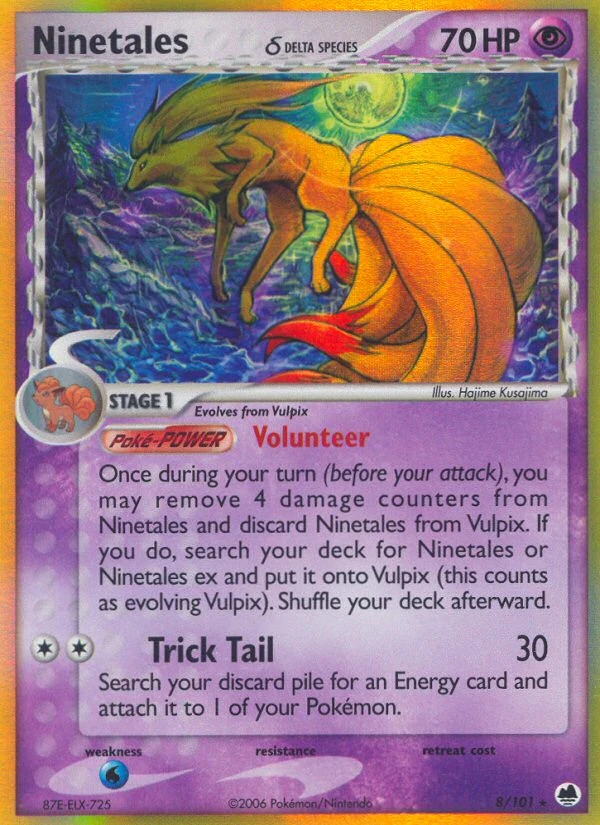 Ninetales δ, 8/101