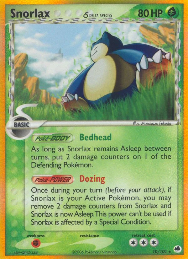 Snorlax δ, 10/101