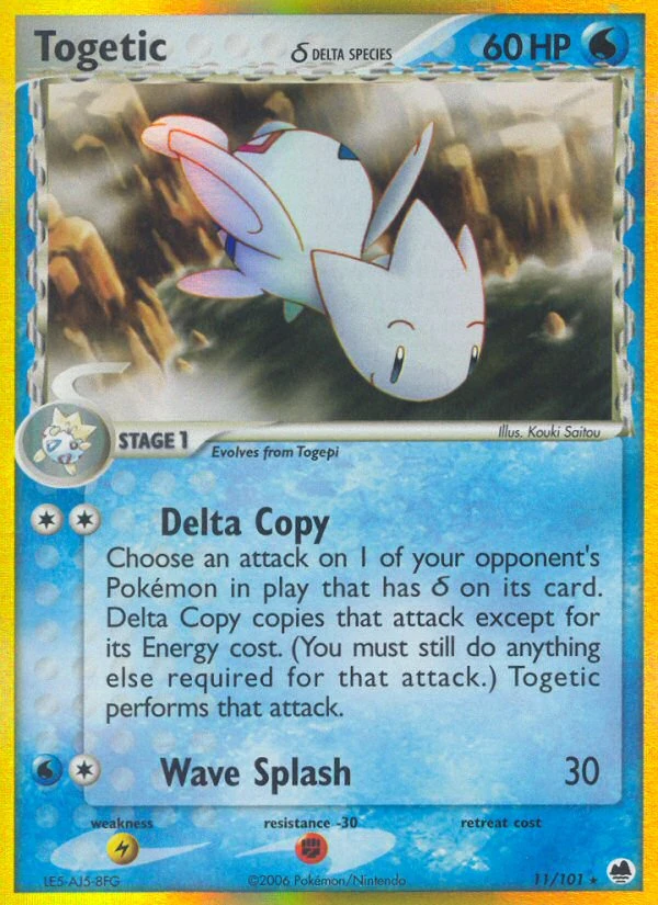 Togetic δ, 11/101