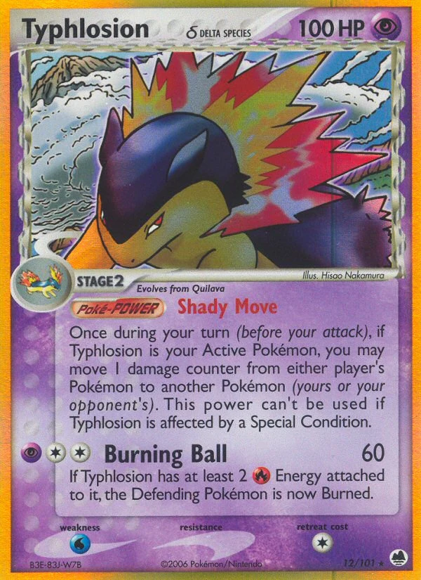 Typhlosion δ, 12/101