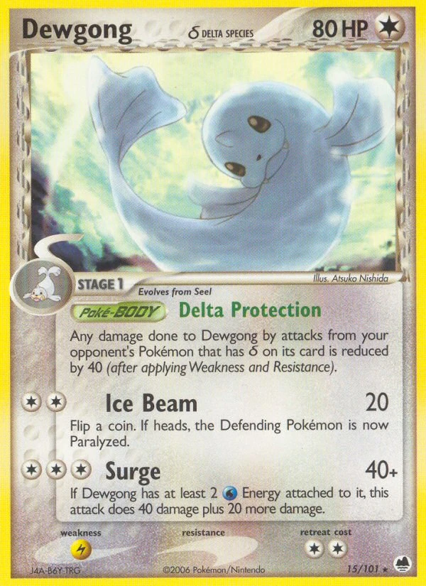 Dewgong δ, 15/101