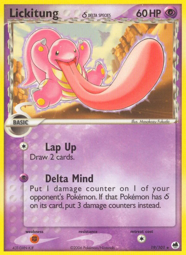 Lickitung δ, 19/101