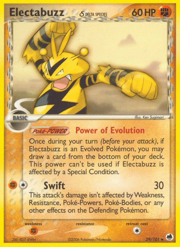 Electabuzz δ, 29/101