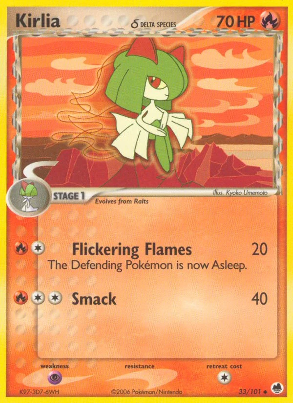 Kirlia δ, 33/101