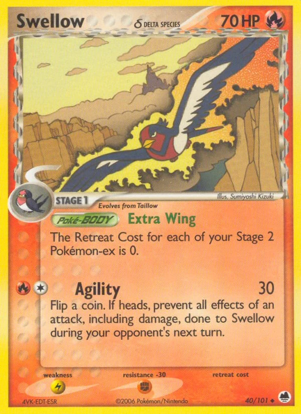 Swellow δ, 40/101