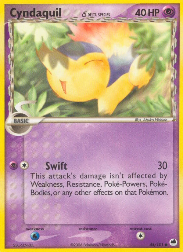 Cyndaquil δ, 45/101