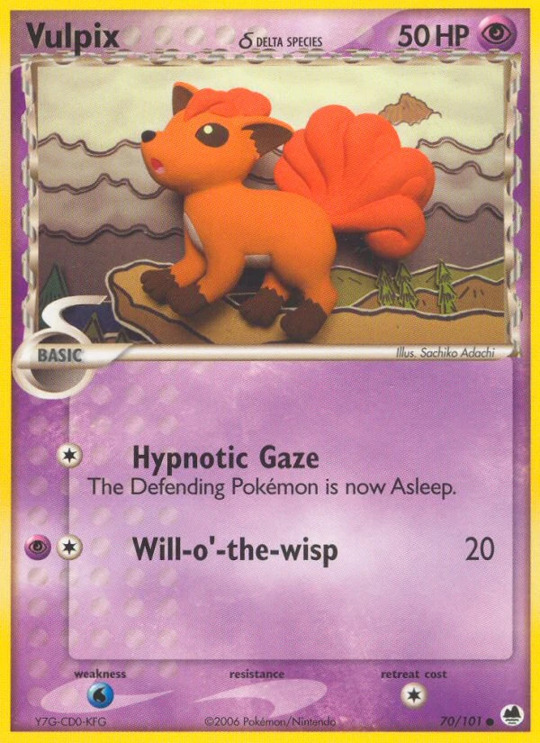 Vulpix δ, 70/101