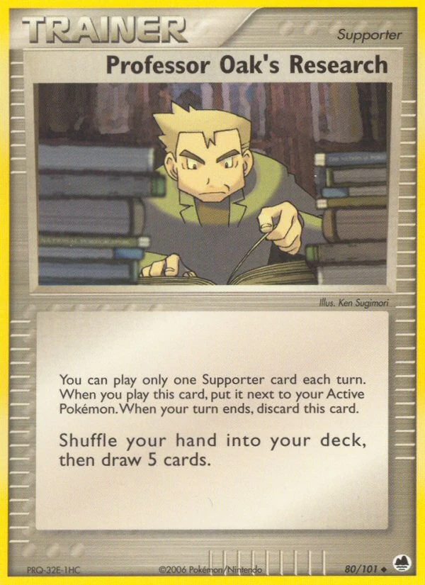 Professor Oak's Research, 80/101