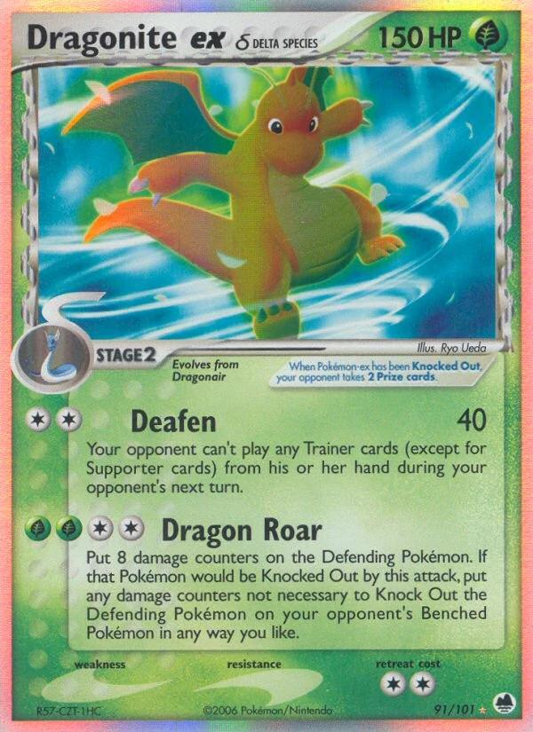 Dragonite ex δ, 91/101