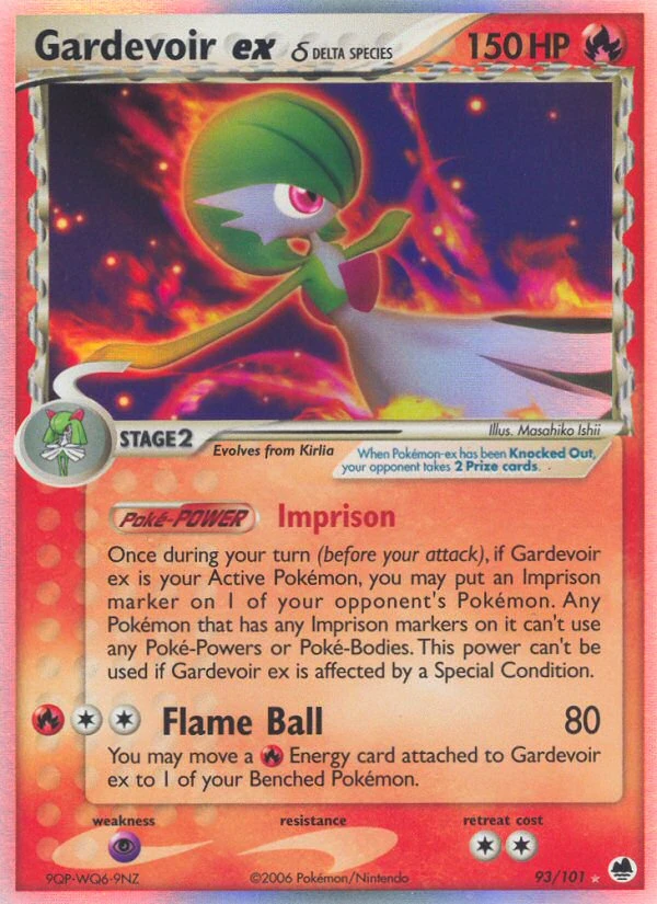 Gardevoir ex δ, 93/101