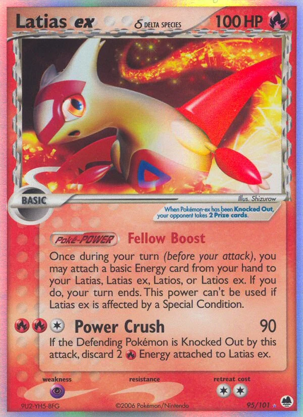Latias ex δ, 95/101