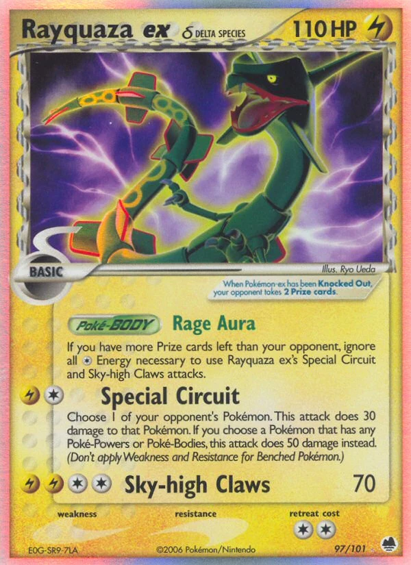 Rayquaza ex δ, 97/101