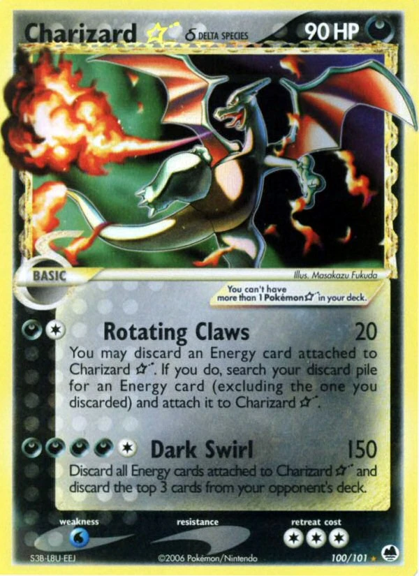 Charizard ★ δ, 100/101