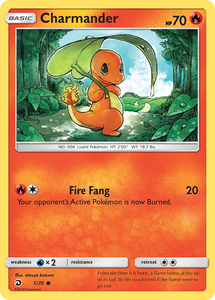 Charmander, 001/070
