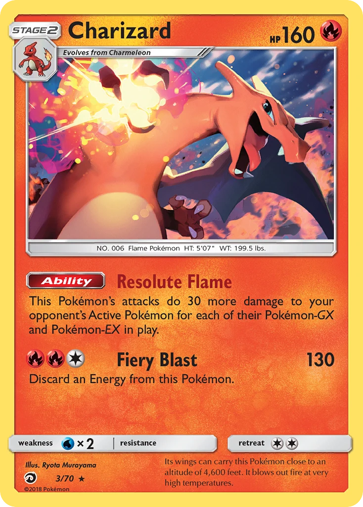 Charizard, 003/070