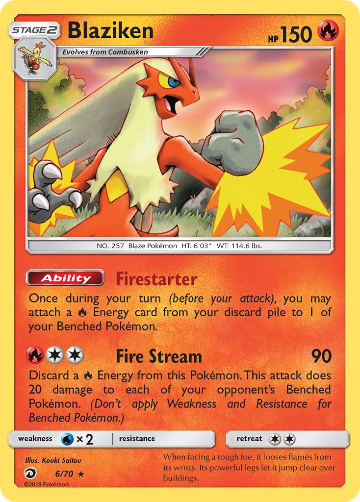 Blaziken, 006/070