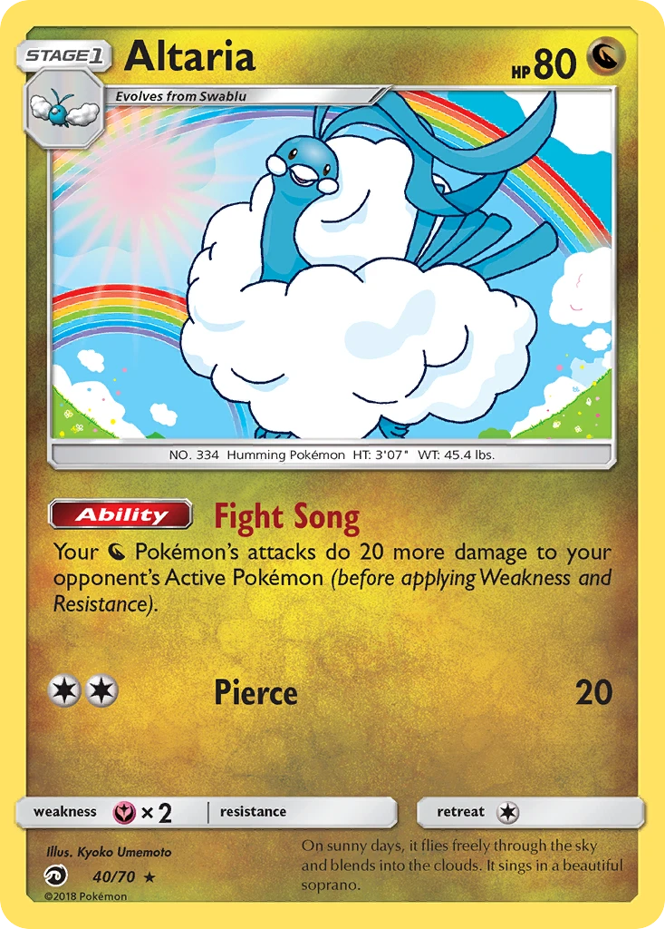 Altaria, 040/070