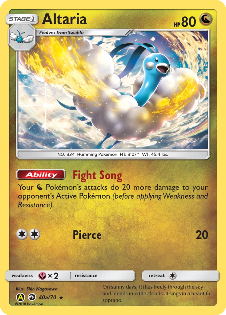 Altaria, 40a/070