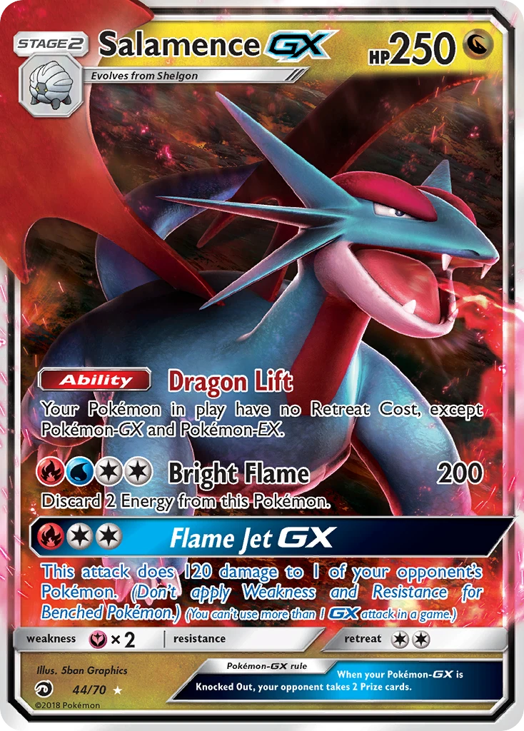 Salamence-GX, 044/070