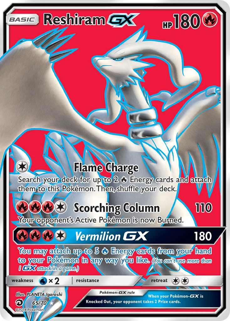Reshiram-GX, 065/070