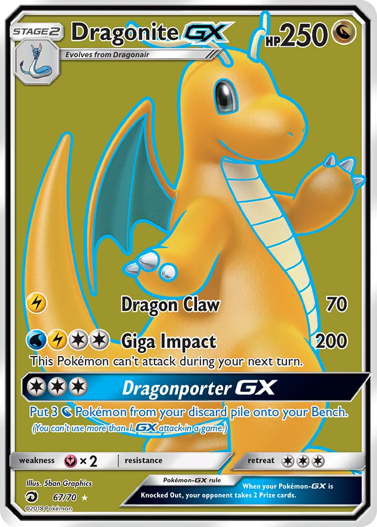 Dragonite-GX, 067/070