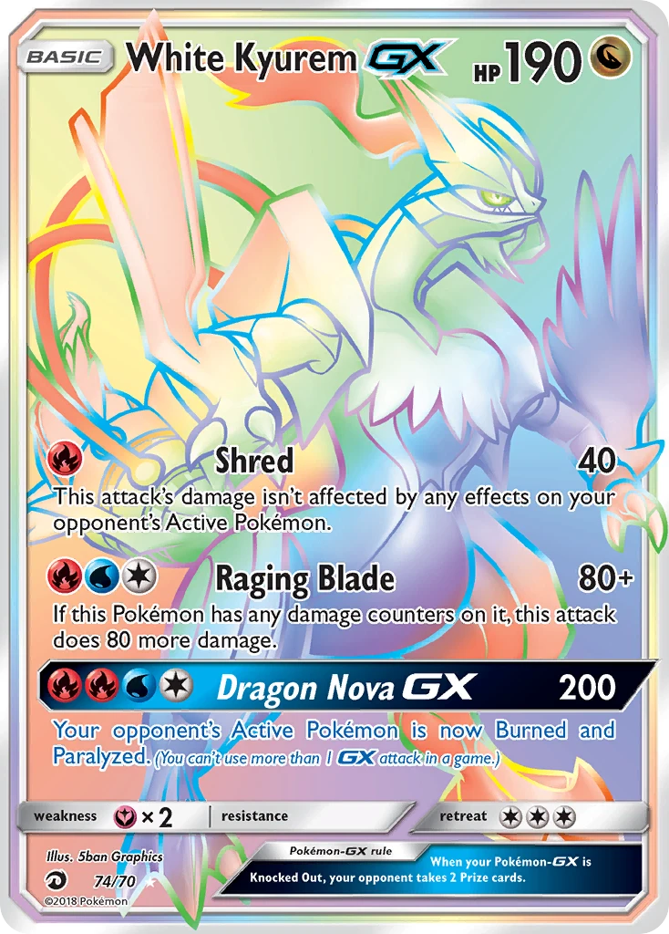 White Kyurem-GX, 074/070