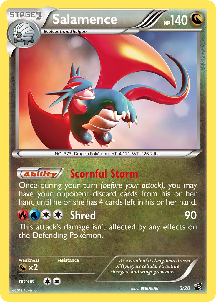 Salamence, 008/020