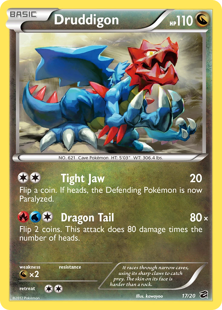 Druddigon, 017/020