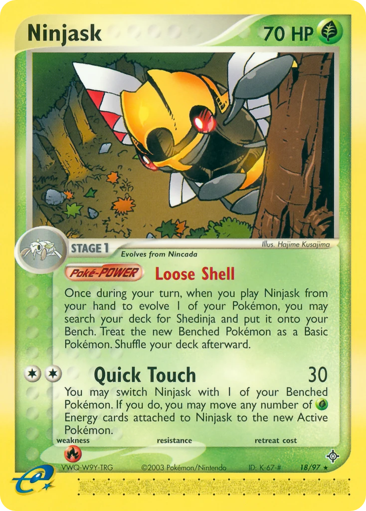 Ninjask, 18/97