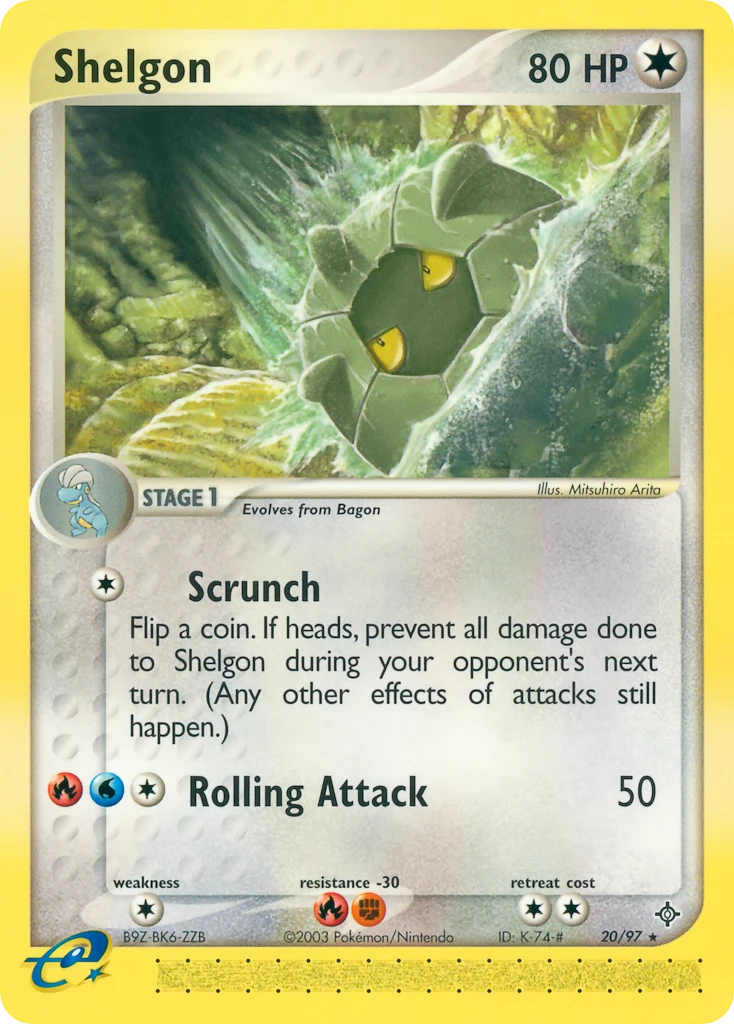 Shelgon, 20/97