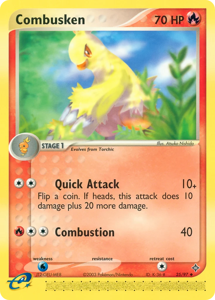 Combusken, 25/97