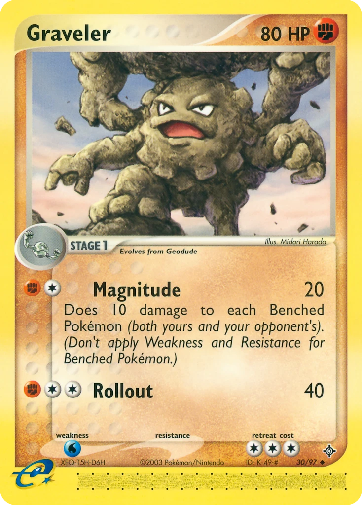 Graveler, 30/97