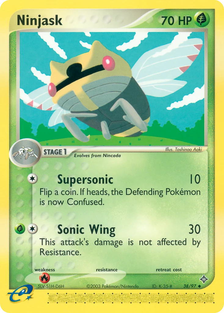 Ninjask, 38/97